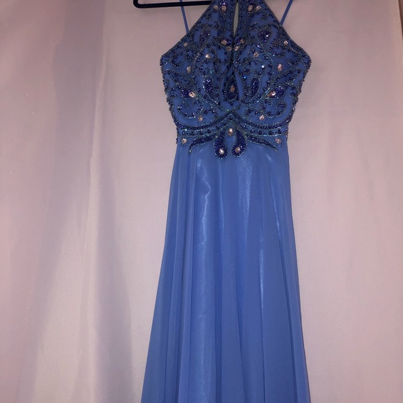 Periwinkle Prom Dress - Picture 3 of 8